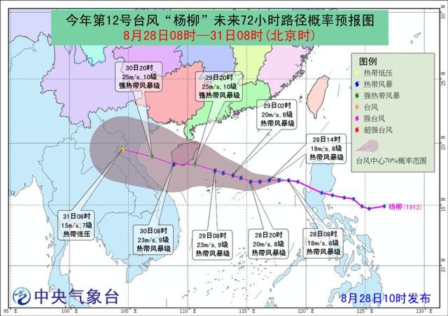 “杨柳台风最新动向解析”